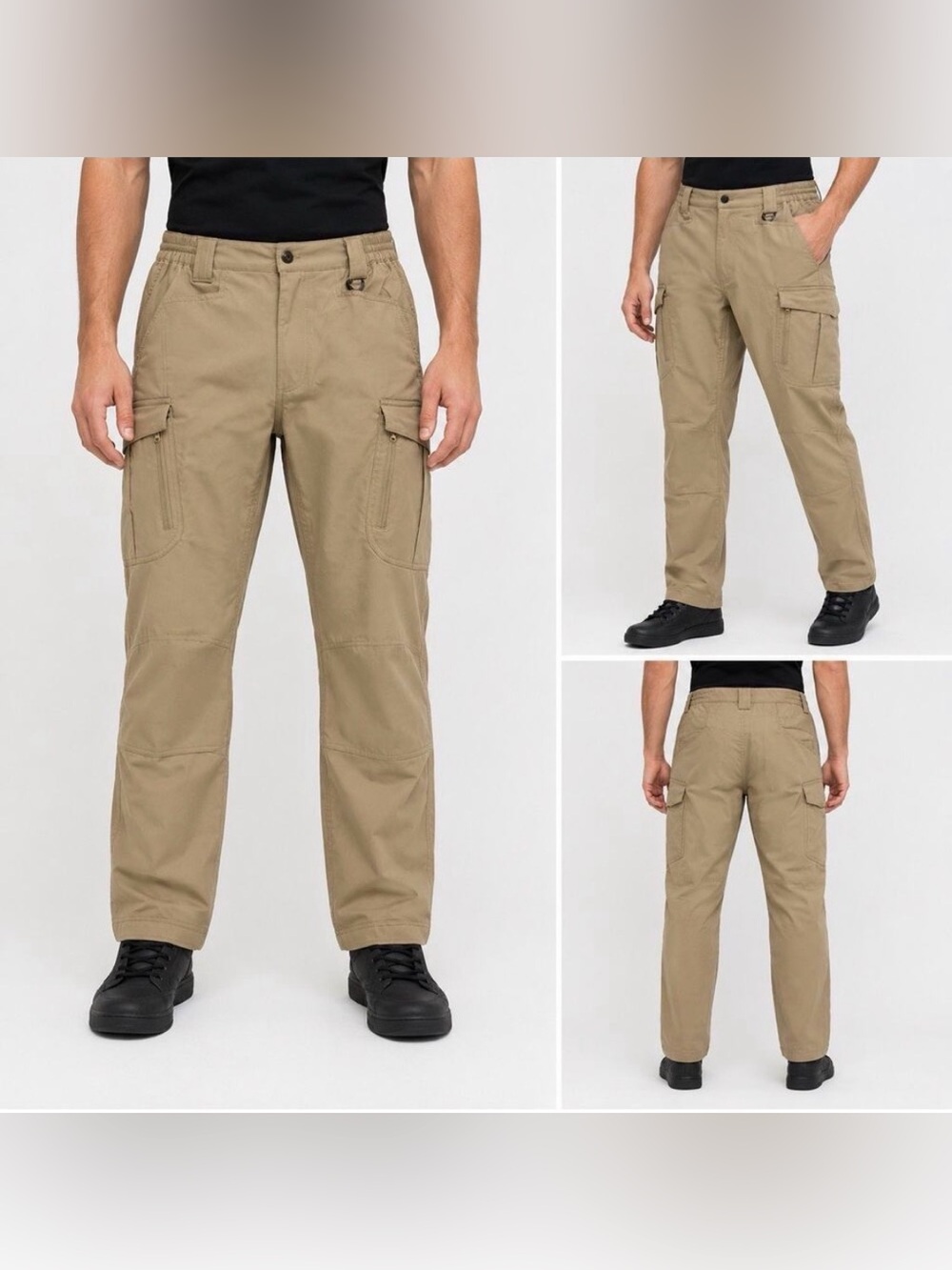 2 Pair- NWT Flexcamo Tactical Pants,Multi Pockets Stretch Waterproof Quick DRY